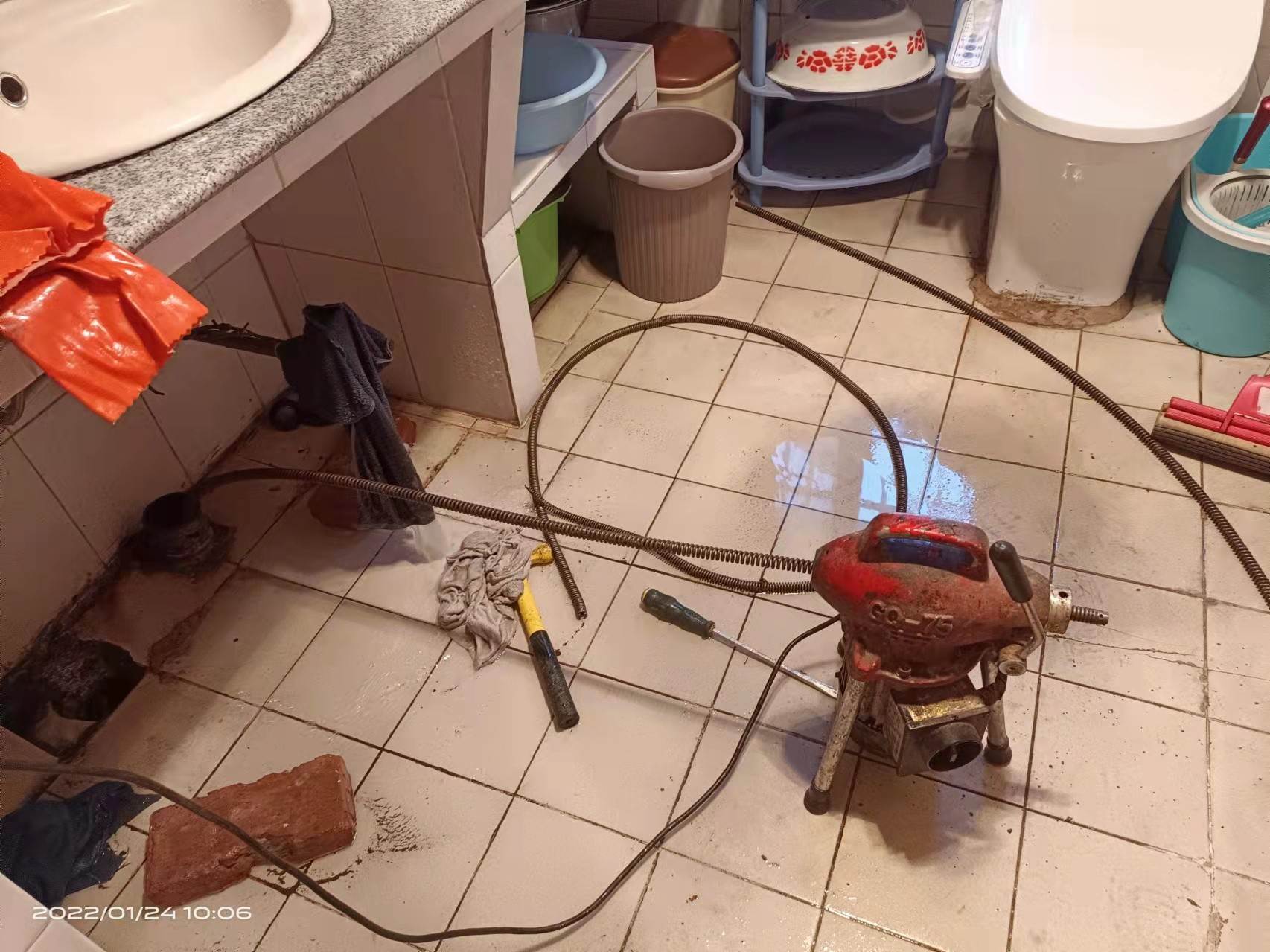 牡丹江疏通厨房下水道，地漏疏通